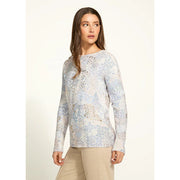 FDJ French Dressing Metallic Spectral Neutral Print Sweater