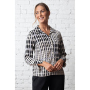 Olivia by Habitat Georgette Grid Button Front Shirt (SHELL)