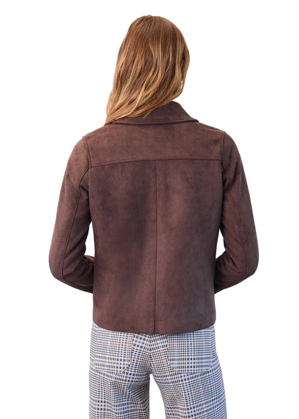 FDJ French Dressing Faux Suede Jacket (1926159)(Brown)