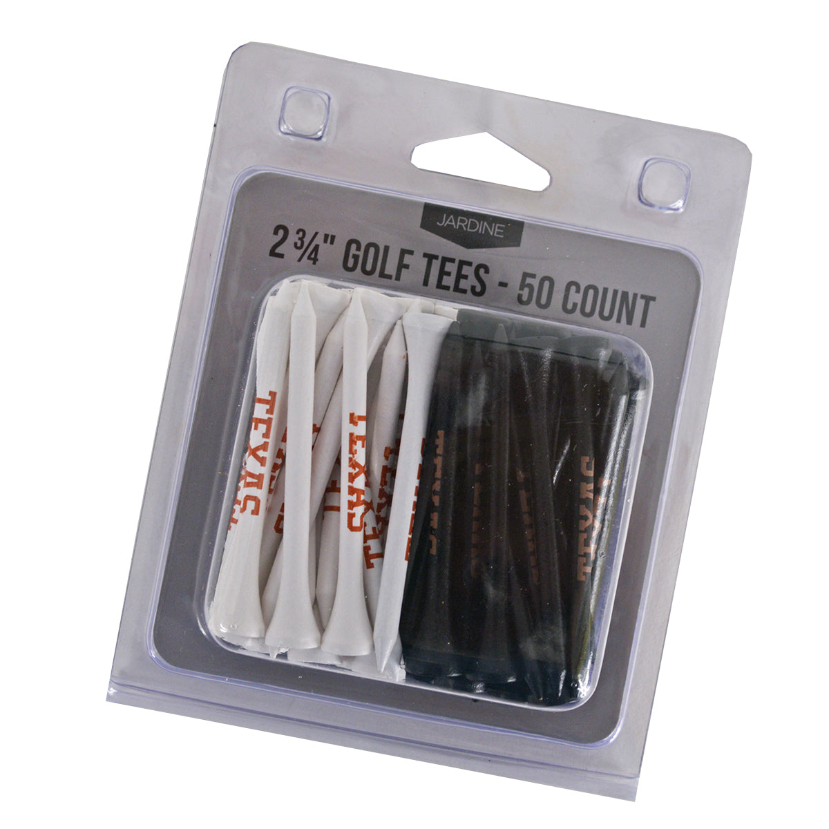 Texas Longhorn Imprinted Golf Tees 50 Piece Pack (JA-50TEE)