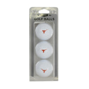 Texas Longhorn Set of 3 Golf Balls (3Ball25)