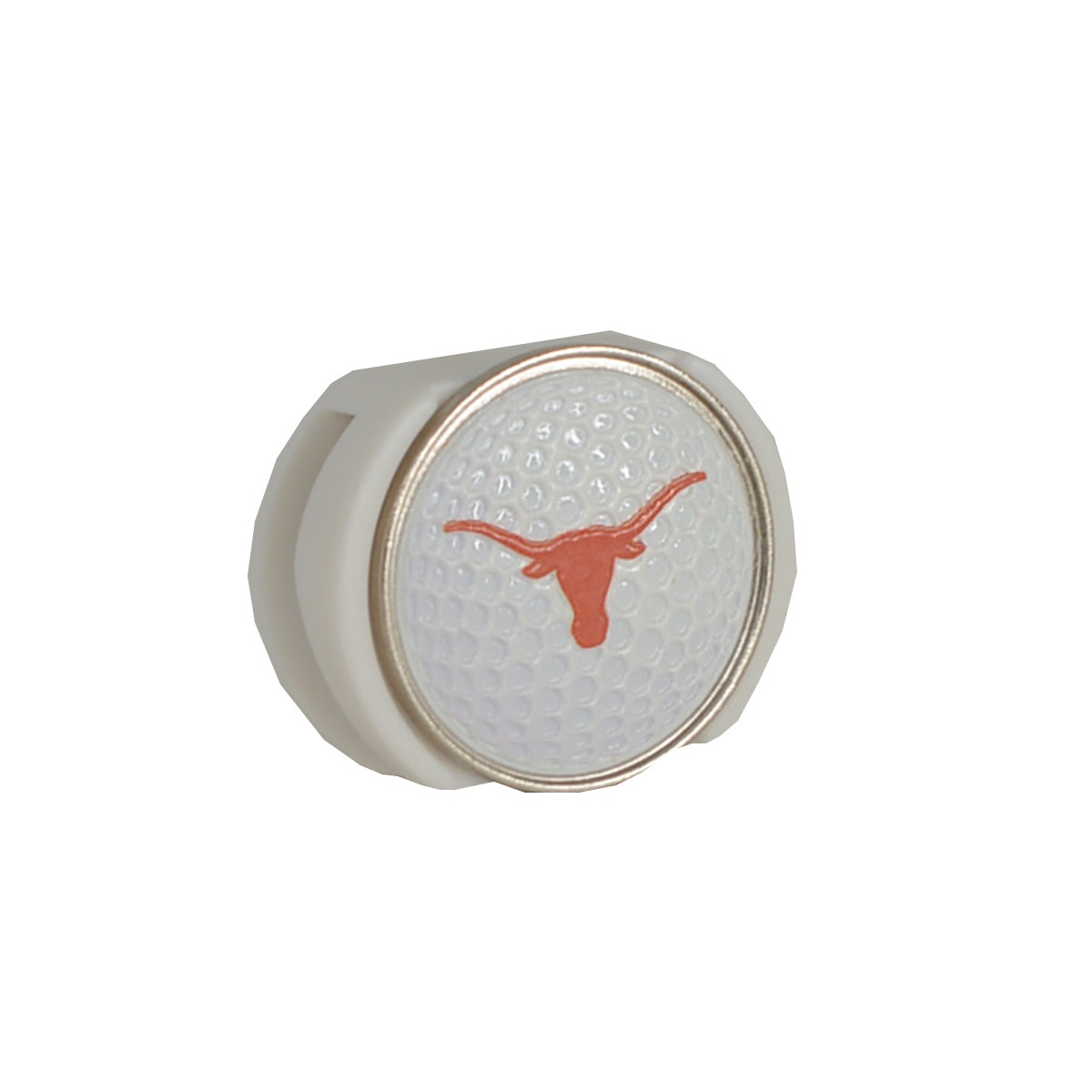 Texas Longhorn Snaps Ball Marker And Hat Strap Clip