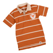 Texas Longhorn Wes & Willy Toddler Duo Stripe Rugby Shirt (855TEX)