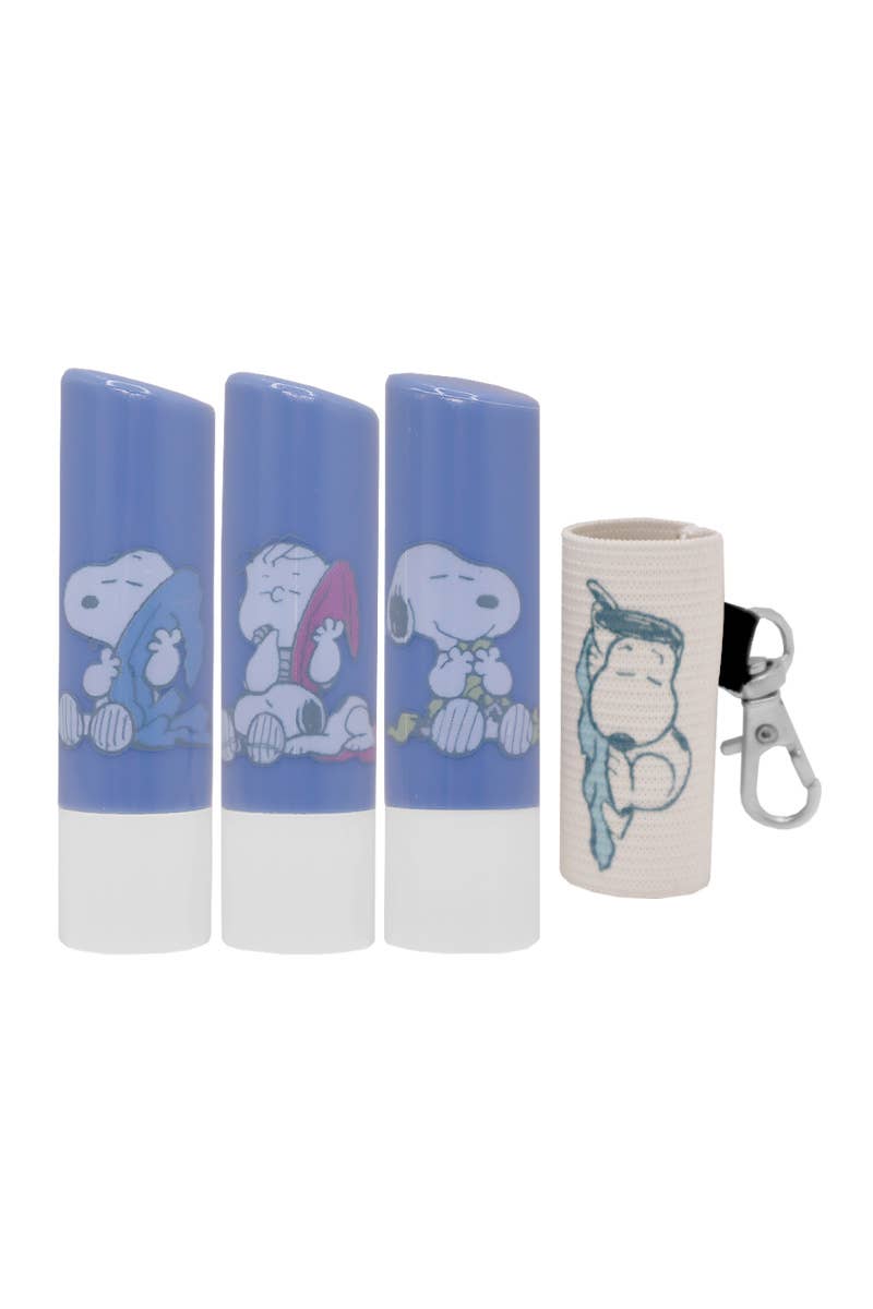 Celavi x Peanuts Snoopy Lip Balm Set