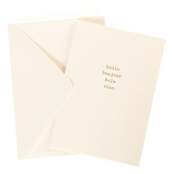 Graphique de France Hello Languages Boxed Cards