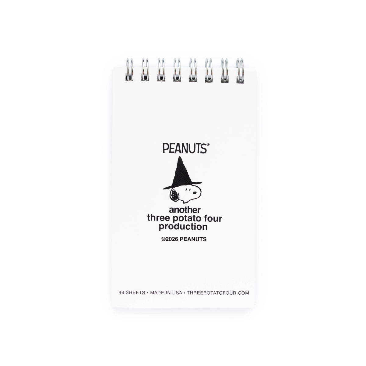 3P4 x Peanuts® Halloween - Snoopy Witch Memo Pad