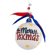 Glory Haus Merry Texmas Blue Bonnet Ornament