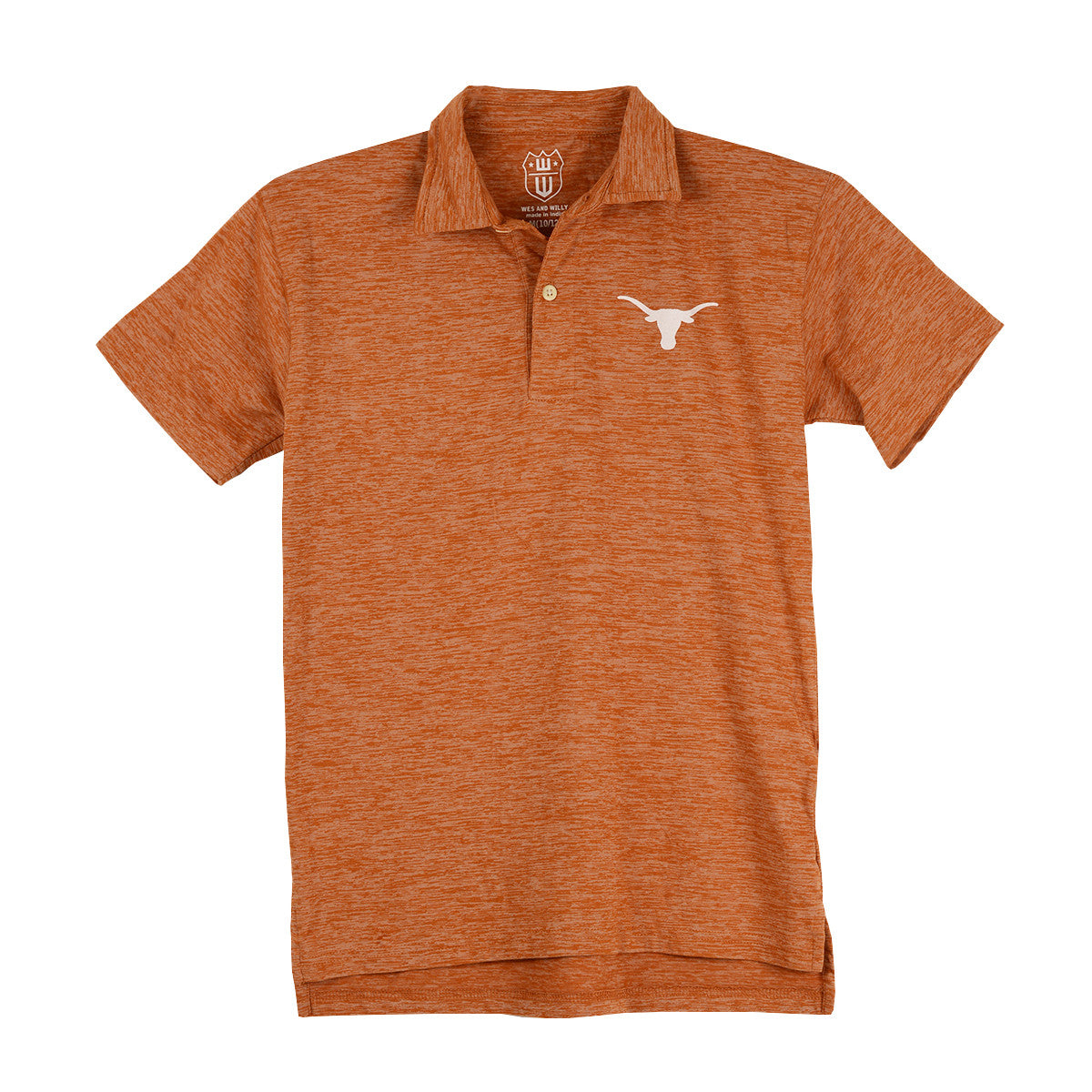 Texas Longhorn Youth Left Logo Polo (2015TEX-YOUTH) BO