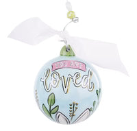 Glory Haus Mom You are Loved Ceramic Ball  Ornament (20163413)