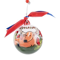 Glory Haus Merry Tex-Mas Longhorn Ornament