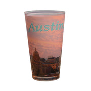 Picture Perfect Austin Skyline Pint Glass 16 oz (2023DEN)