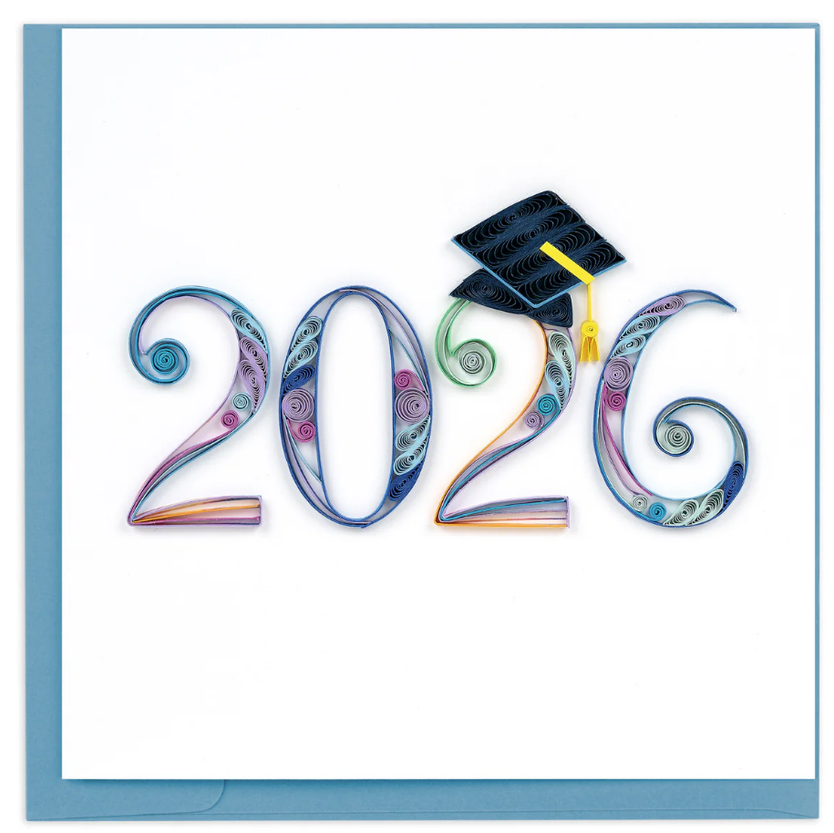 2026 Graduation Quilling Card