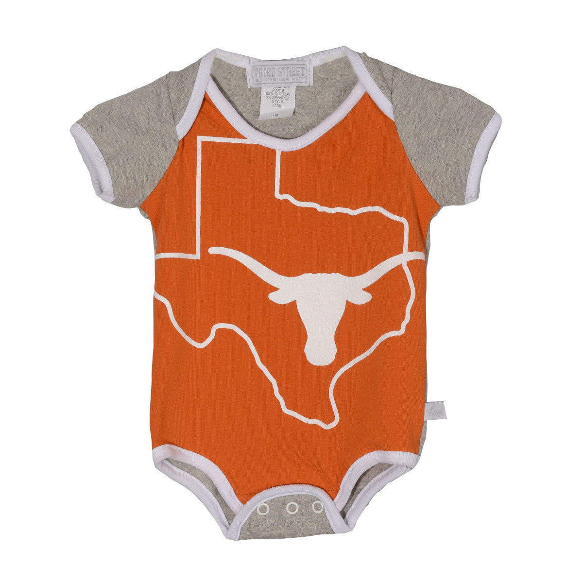 Texas Longhorn Infant Big Logo Shoulder Onesie (2026)