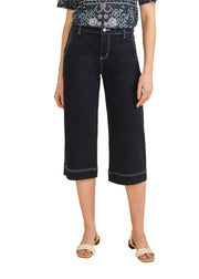 FDJ French Dressing Olivia Wide Capri (2028511)(Navy)