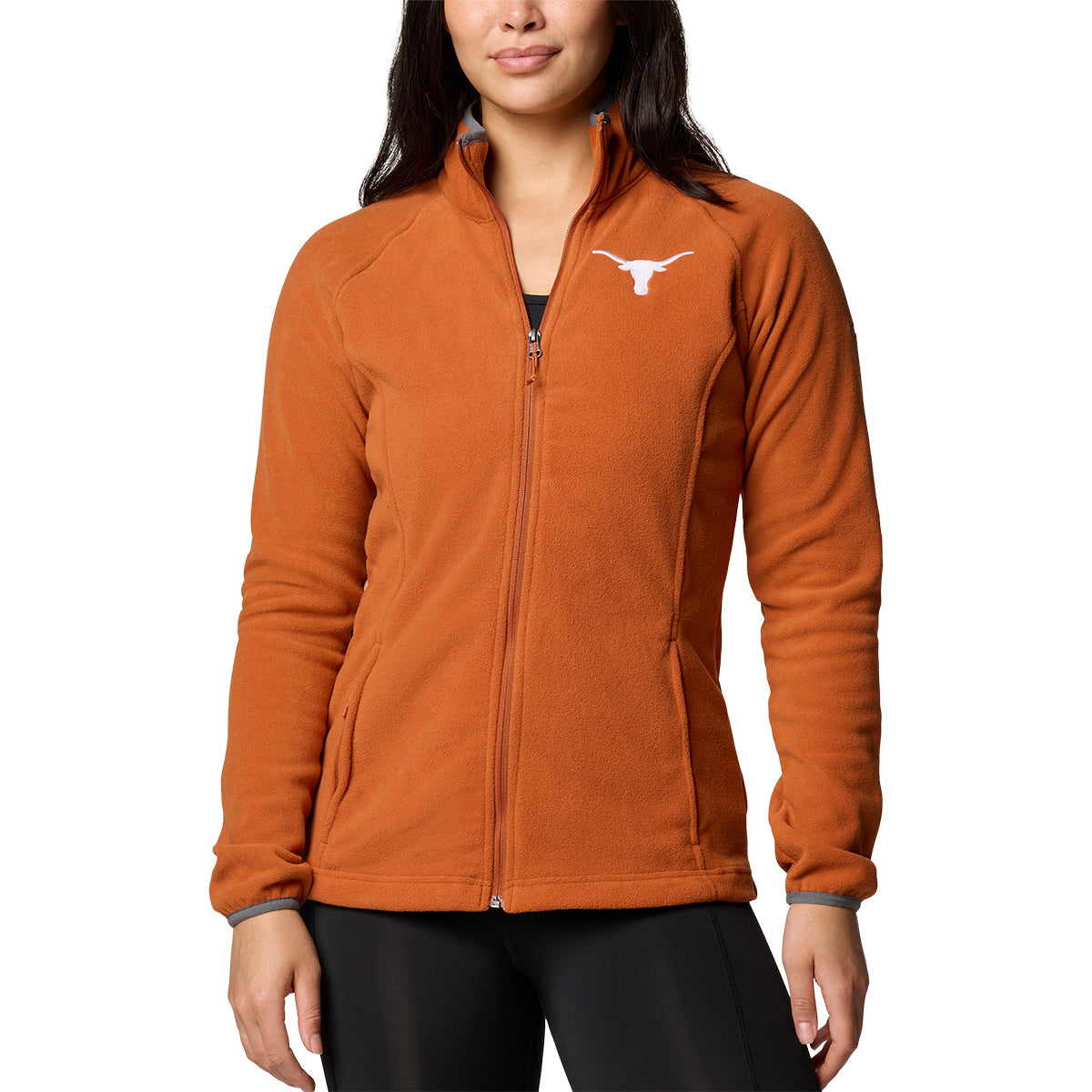 Texas Longhorn Columbia Ladies' Give & Go lll Fleece Jacket (CEDAR)(2097291824)