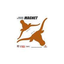 Texas Longhorn Logo 6" X 6" Magnet (2 Pack)