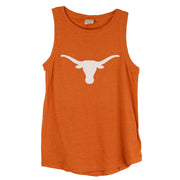 Texas Longhorn Ladies Single Logo Swing Tank (2118-02)
