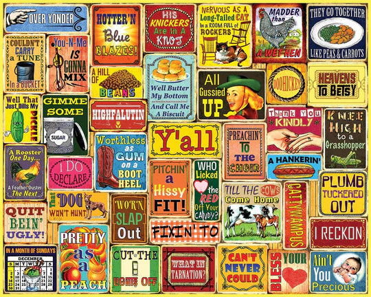 White Mountain Southern Charm Puzzle (1000 Piece)