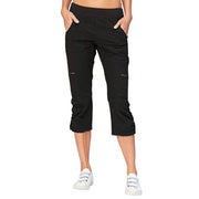 XCVI Nadia Black Crop Pant