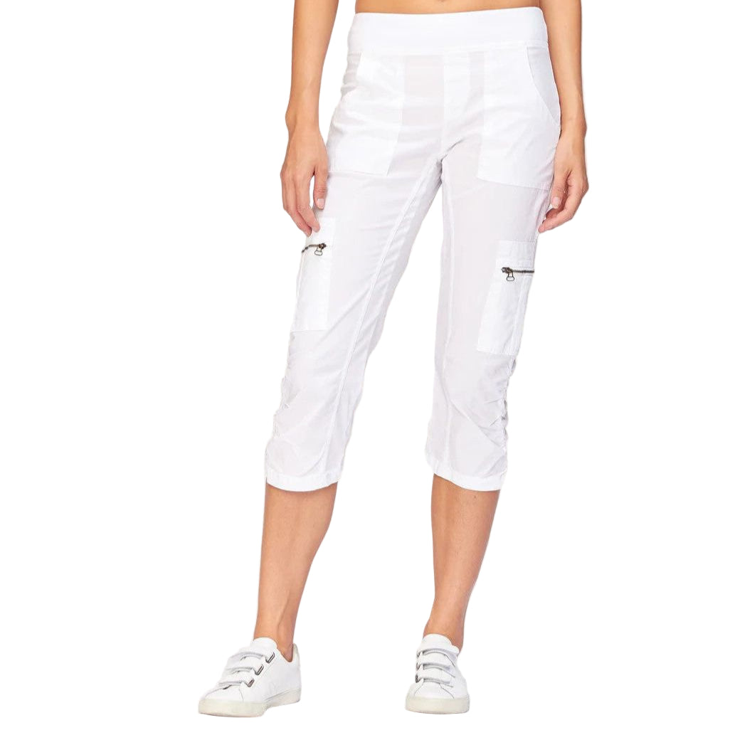 XCVI Nadia White Crop Pant