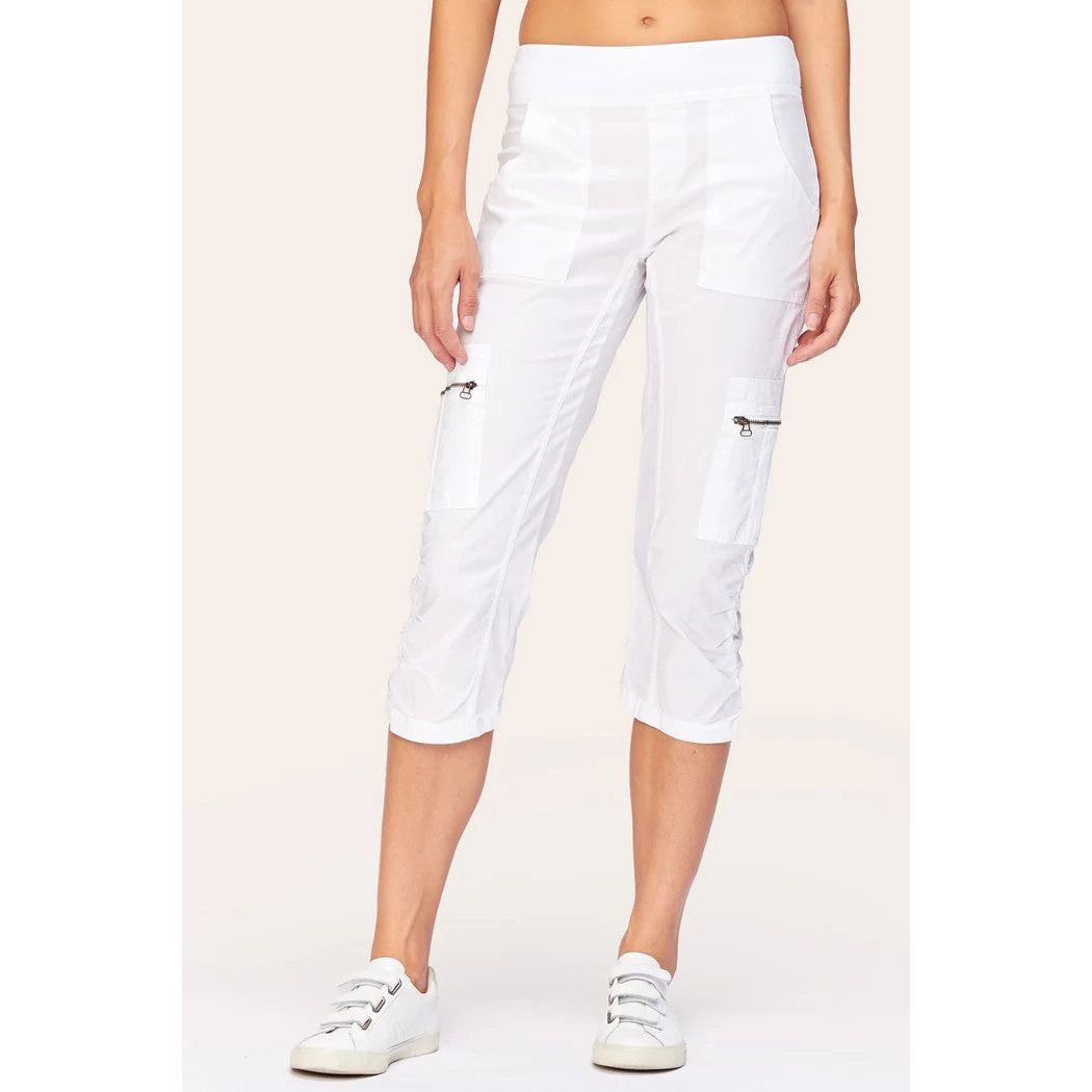 XCVI Nadia White Crop Pant
