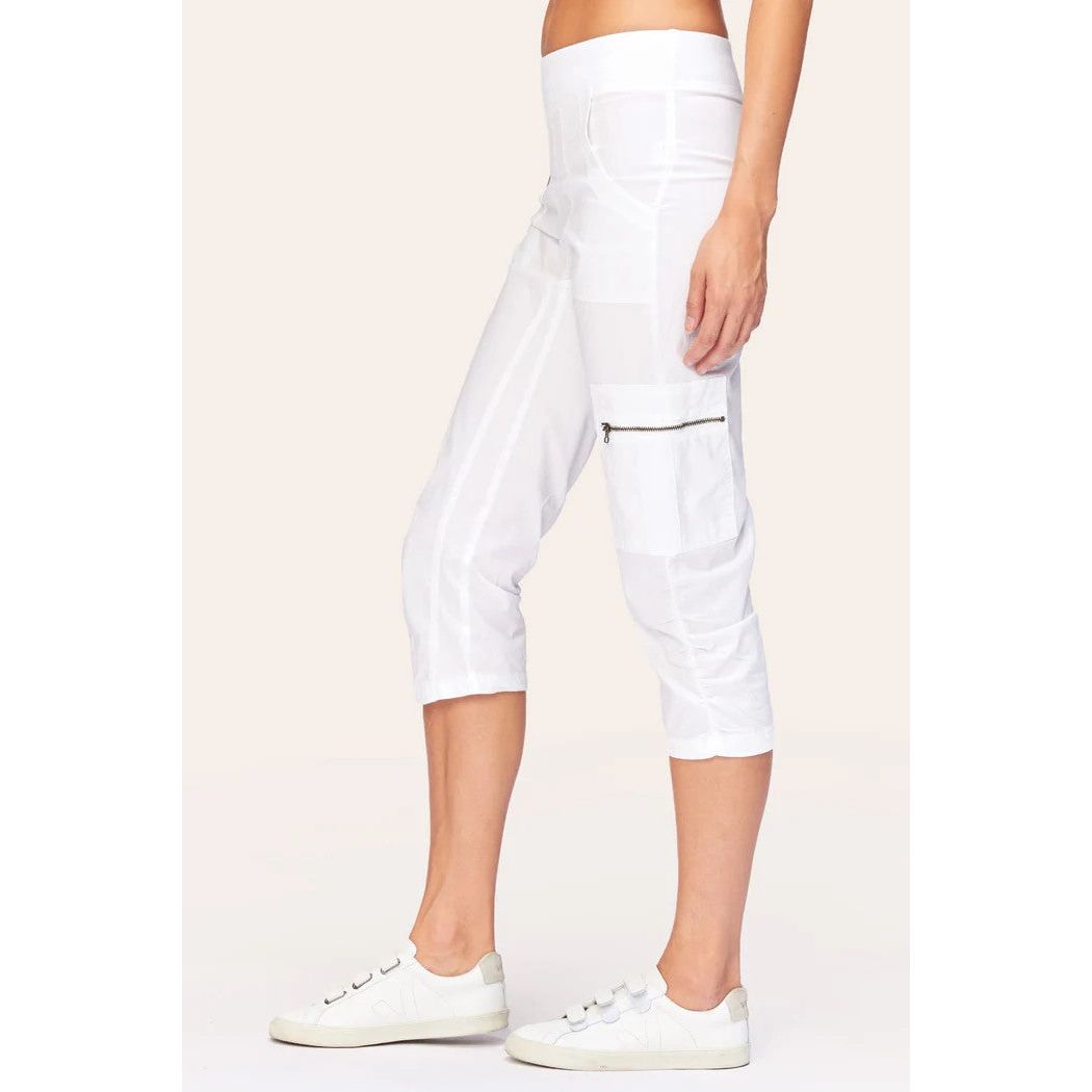 XCVI Nadia White Crop Pant