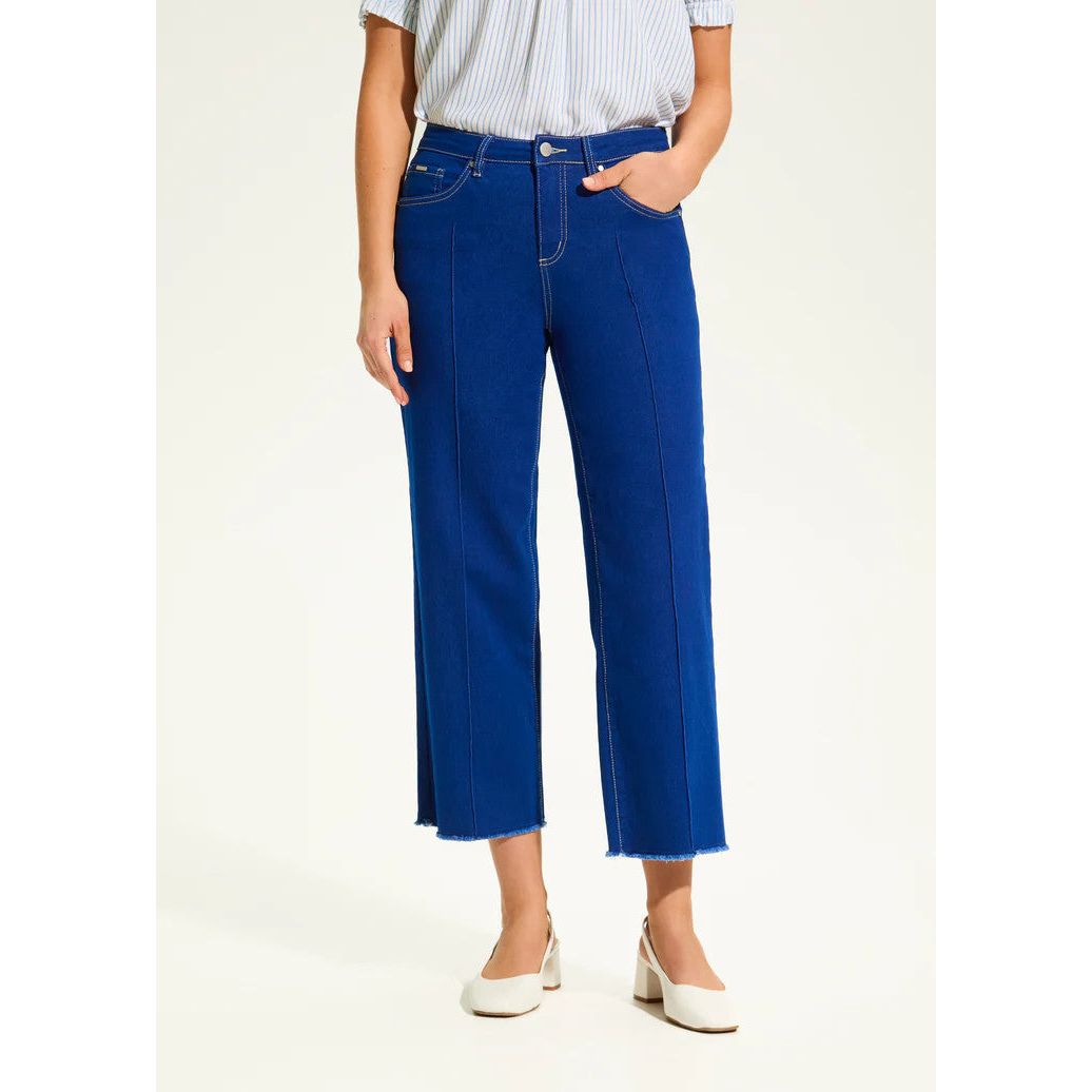FDJ French Dressing Olivia Wide Leg Crop (TRU BLU)