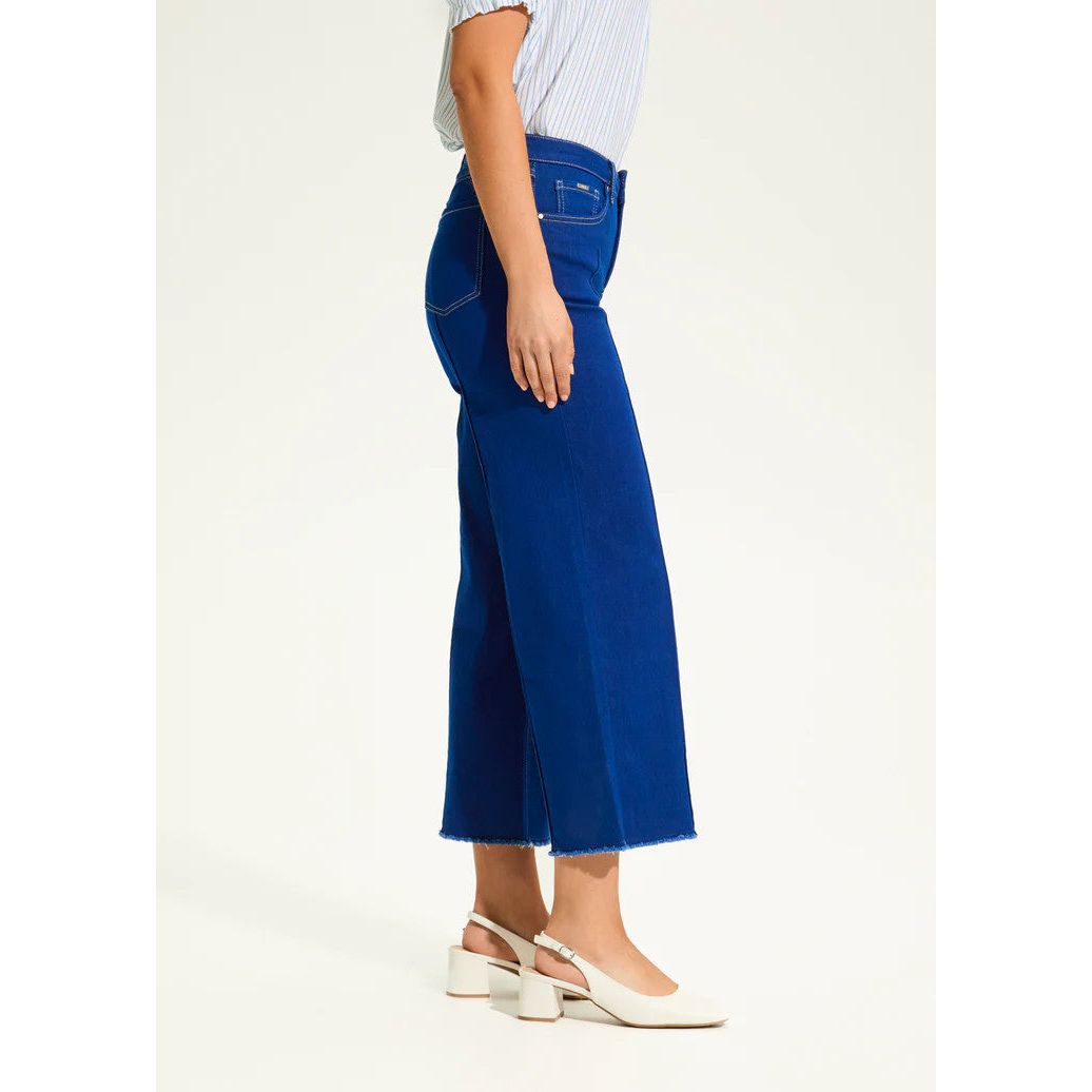 FDJ French Dressing Olivia Wide Leg Crop (TRU BLU)