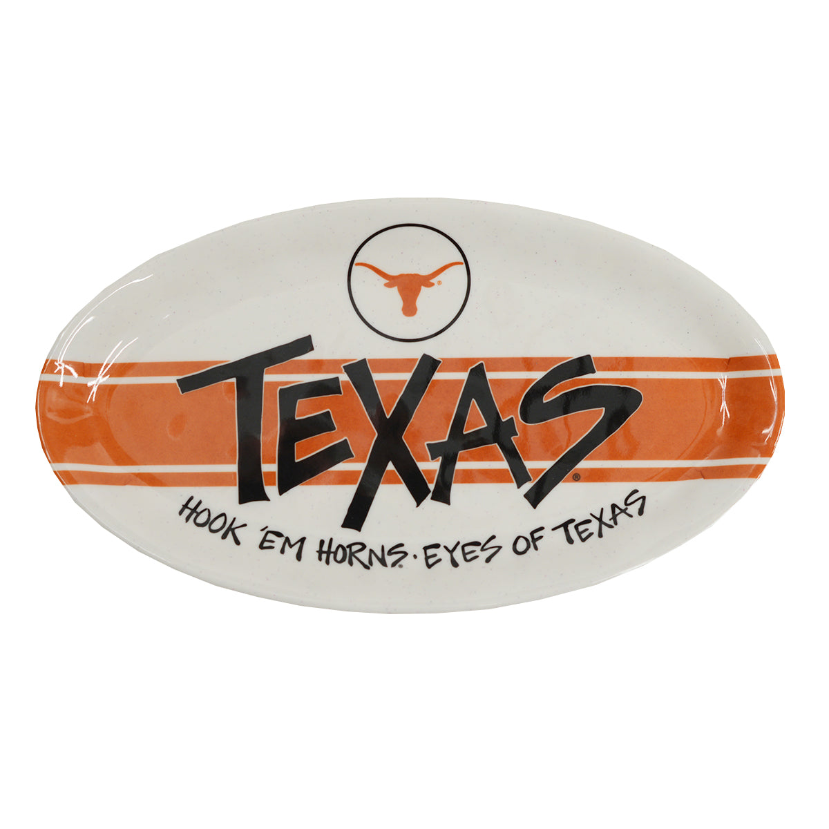 Texas Longhorn Hook 'Em Platter (22550)
