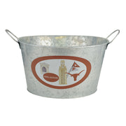 Texas Longhorn Magnolia Lane Metal Beverage Bucket