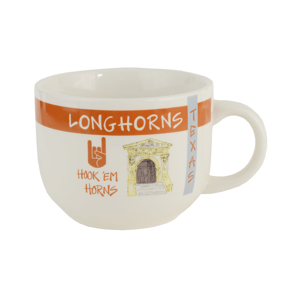 Texas Longhorn Magnolia Lane Ceramic Soup Mug