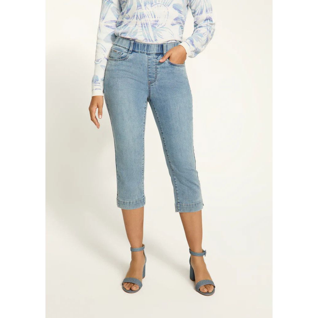 FDJ French Dressing Pull-On Capri (INDY BLU)