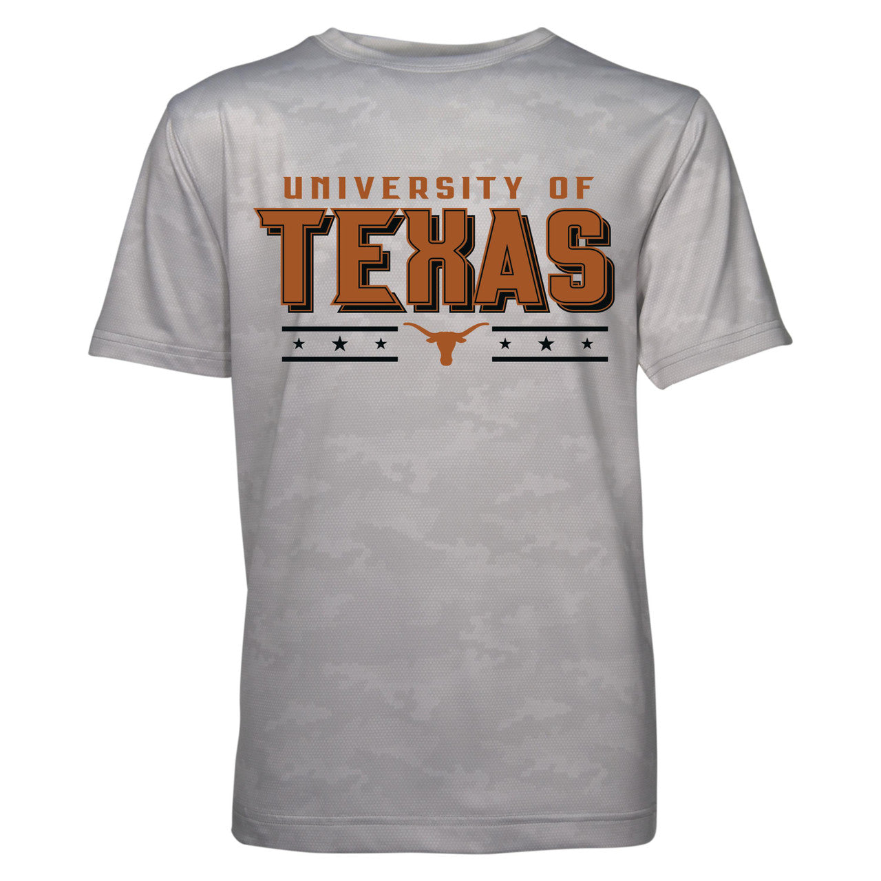 Texas Longhorn Toddler Hudson Todd Camo Tee (22BTT1T04) LT. GREY