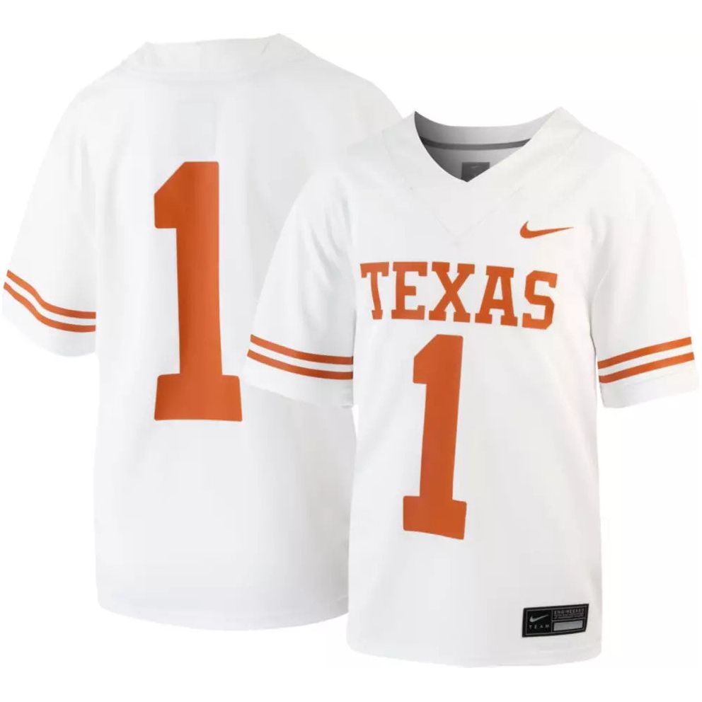 Nike Texas Longhorn Youth Untouchable Jersey (2 Colors) (P41301)