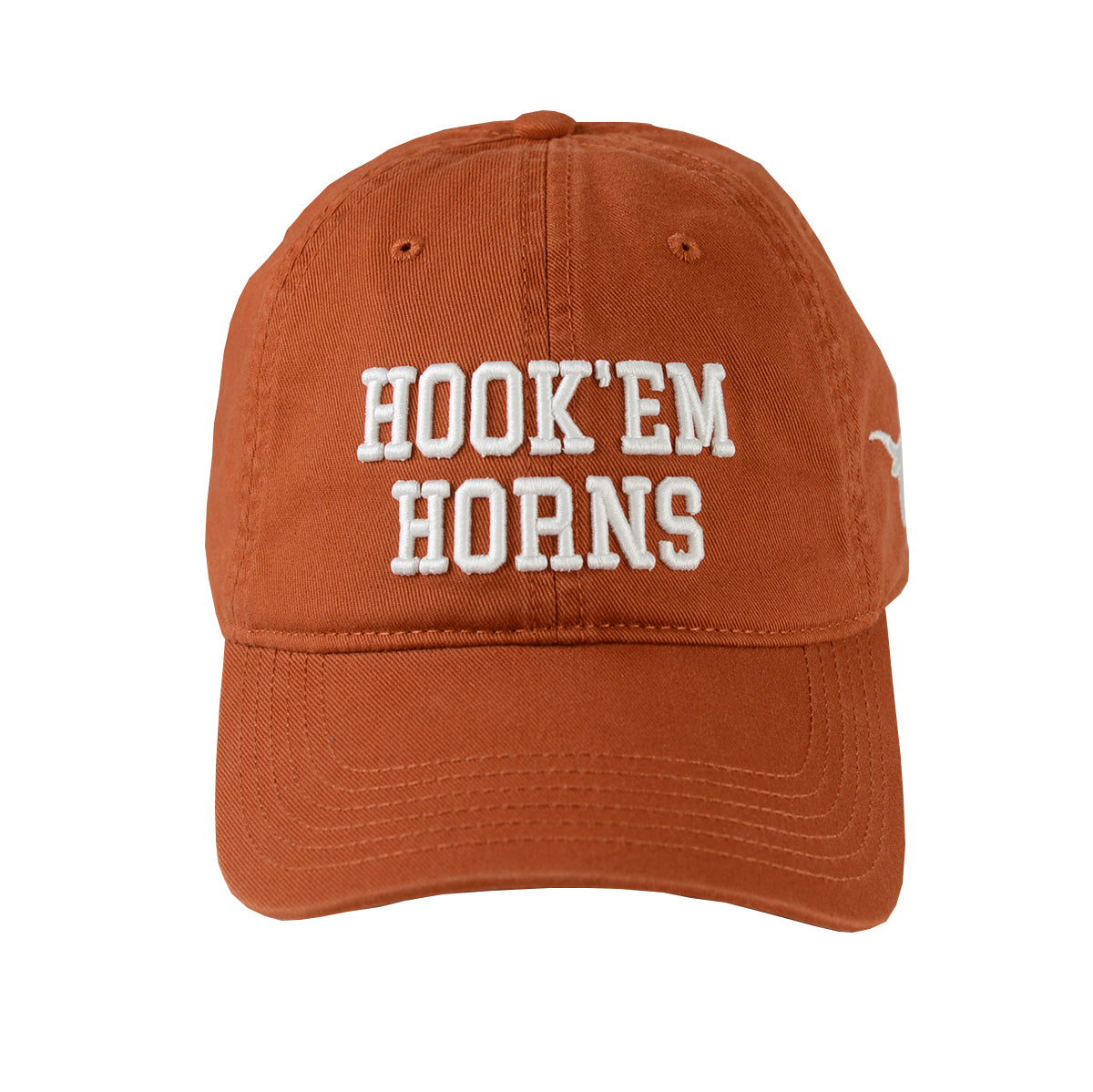 Texas Longhorn  Legacy EZA Relaxed  Cap with Embordered Hook'Em (2 Colors ) (2316194)