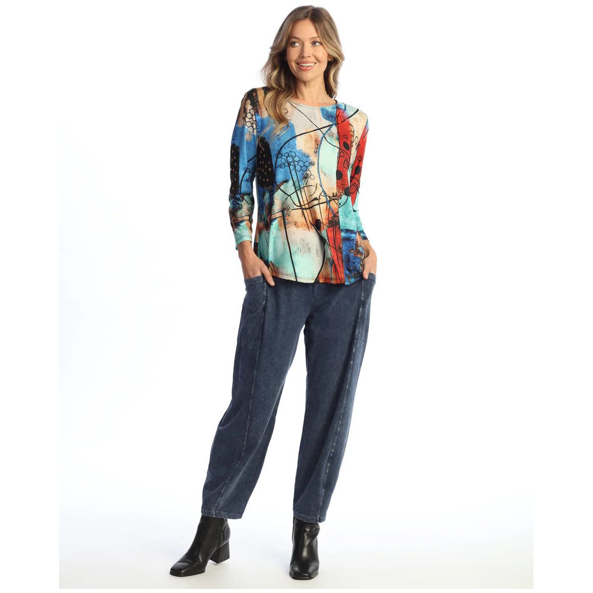 Jess & Jane Vogue Spun Poly Tunic