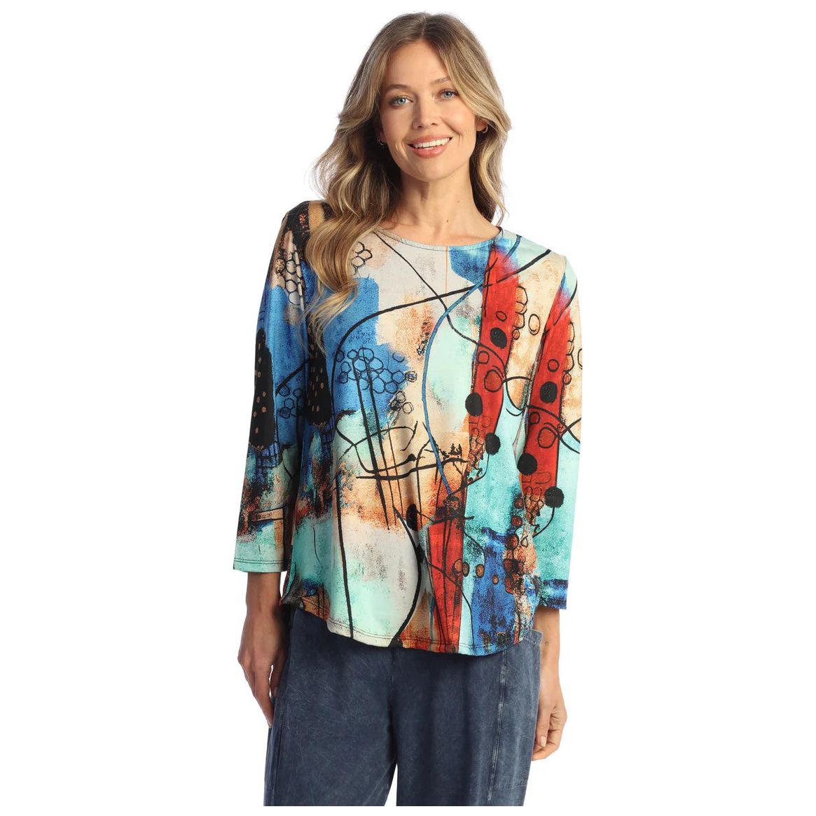 Jess & Jane Vogue Spun Poly Tunic
