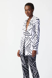 Joseph Ribkoff  Blazer (241034)(Vanilla/Midnight)(size 14)