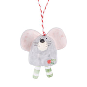 Glory Haus Ceramic Dangling Legs Mouse Ornament