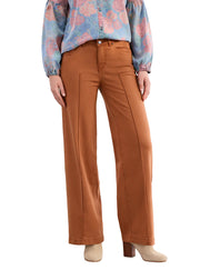 FDJ French Dressing Olivia Wide Leg Pintuck Jean (2447511)(Bronze)