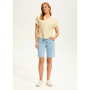 FDJ French Dressing Olivia Powder Wash Bermuda Jean Shorts