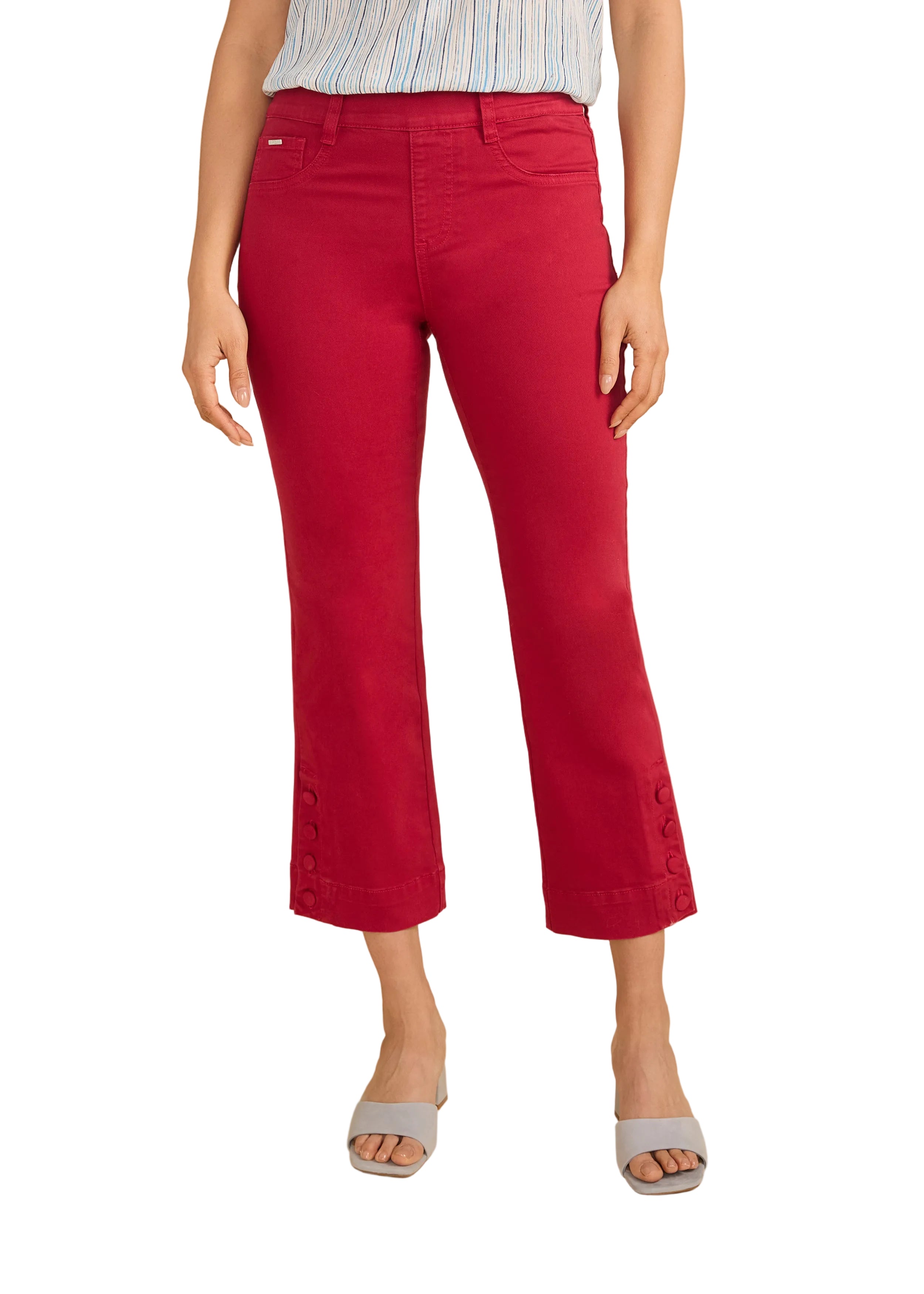 FDJ French Dressing Pull-on Boot Crop (Lava Red)(2462511)