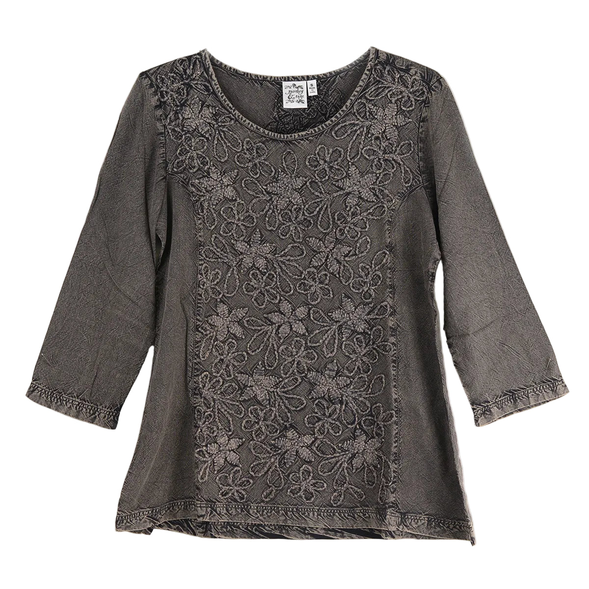 Parsley & Sage Keeley Top (Stone)(24F561C)