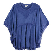 Parsley & Sage Whitney Oversized Bat Wing Top (2 colors)(24F583C)