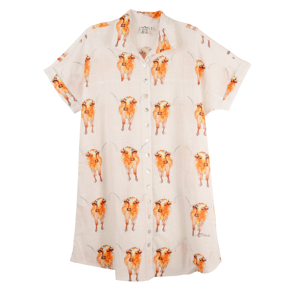 Parsley & Sage Kathleen McElwaine Lulu Dress (WHT/BO)