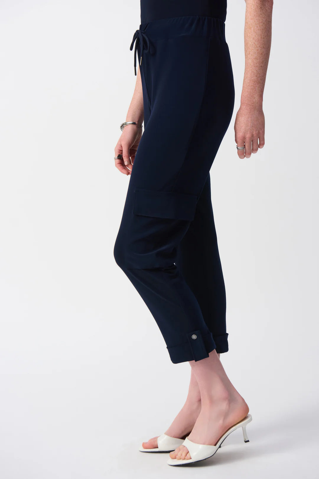 Joseph Ribkoff  Jogger Pull-On Pants (251113)(Midnight Blue)
