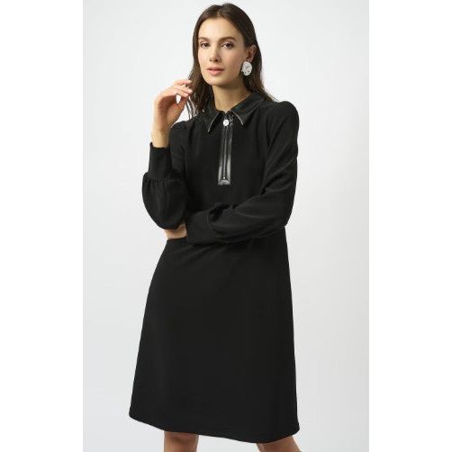 Joseph Ribkoff Black Trapeez Dress (253164)(Black) SuePatrick.com Joseph Ribkoff Black Trapeez Dress (253164)(Black) SuePatrick.com