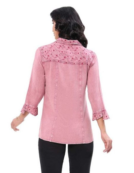 Parsley & Sage Dolly Rose Shirt (25F582G)