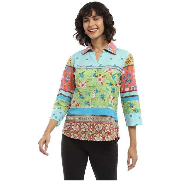 Parsley & Sage Quintana Button Front Shirt