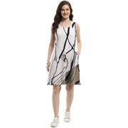 Parsley & Sage Tawnie Sleeveless Dress (WHT)